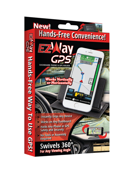 EZ Way GPS Dashboard Phone GPS Holder Clip Attachment Mount