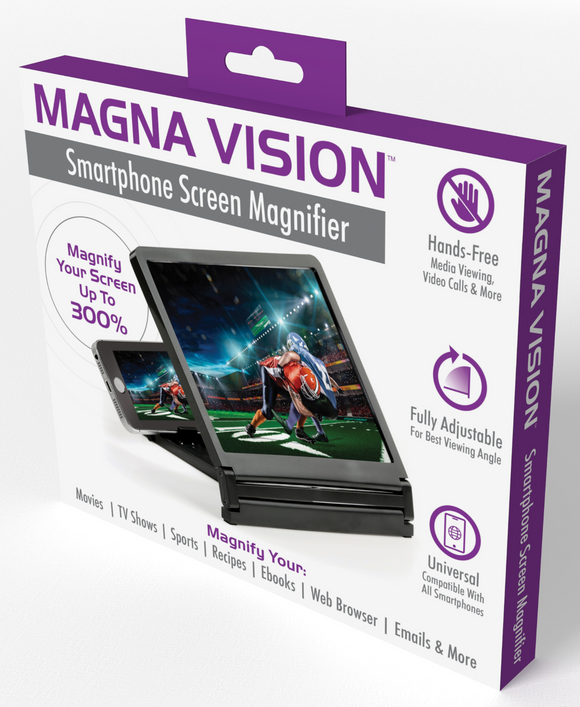 Magna Vision Mobile Smart Phone Screen Magnifier-Enlarge Screen 300%