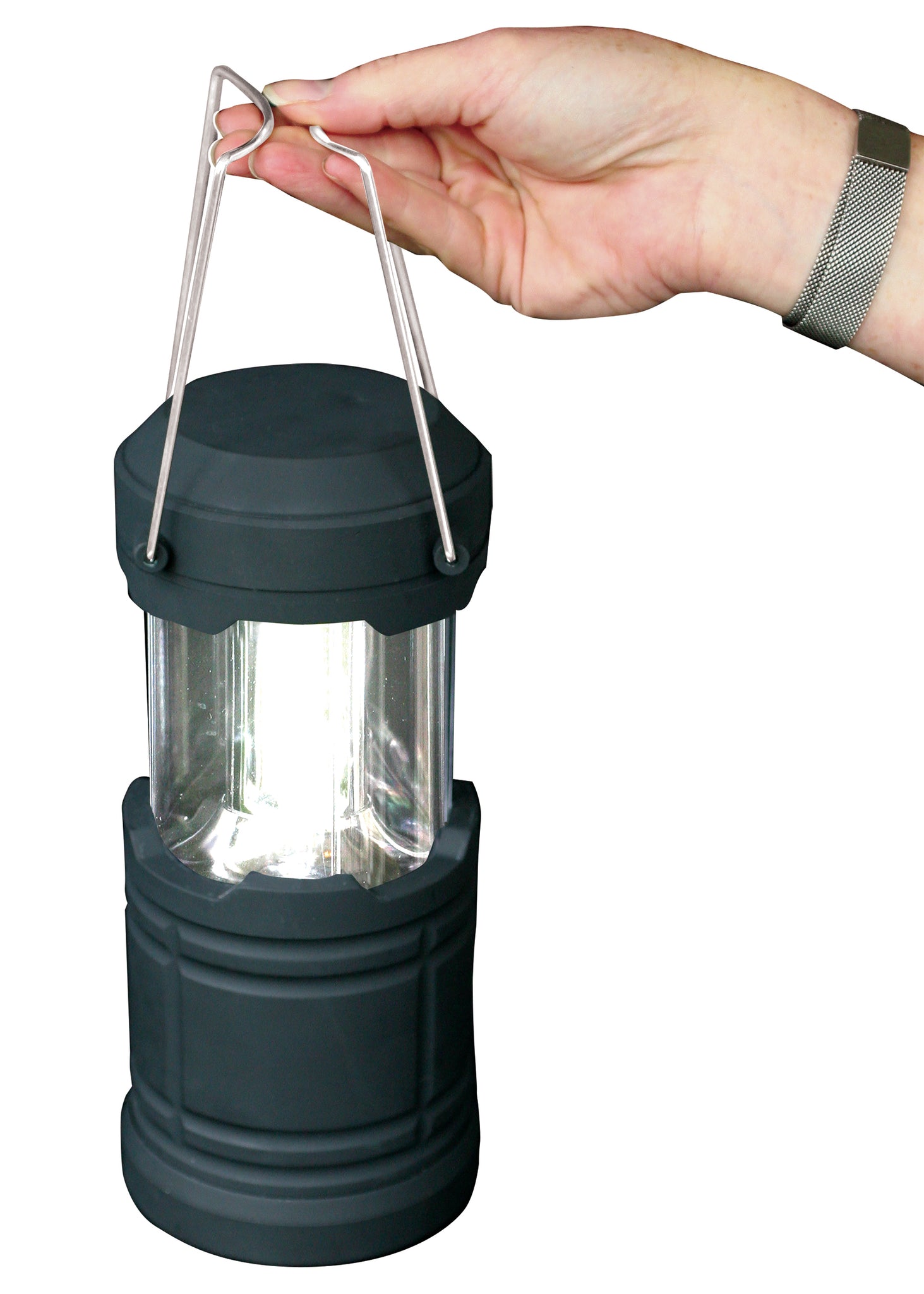 Portable Collapsible COB LED Camping Lantern - Military Tough