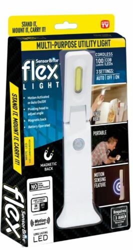 Sensor Brite Flex, Portable Utility, Multi-Purpose Hands-Free Pivoting LED Light